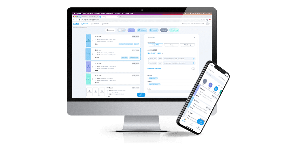 Digital driver's log AutoLogg - The new logbook software is released